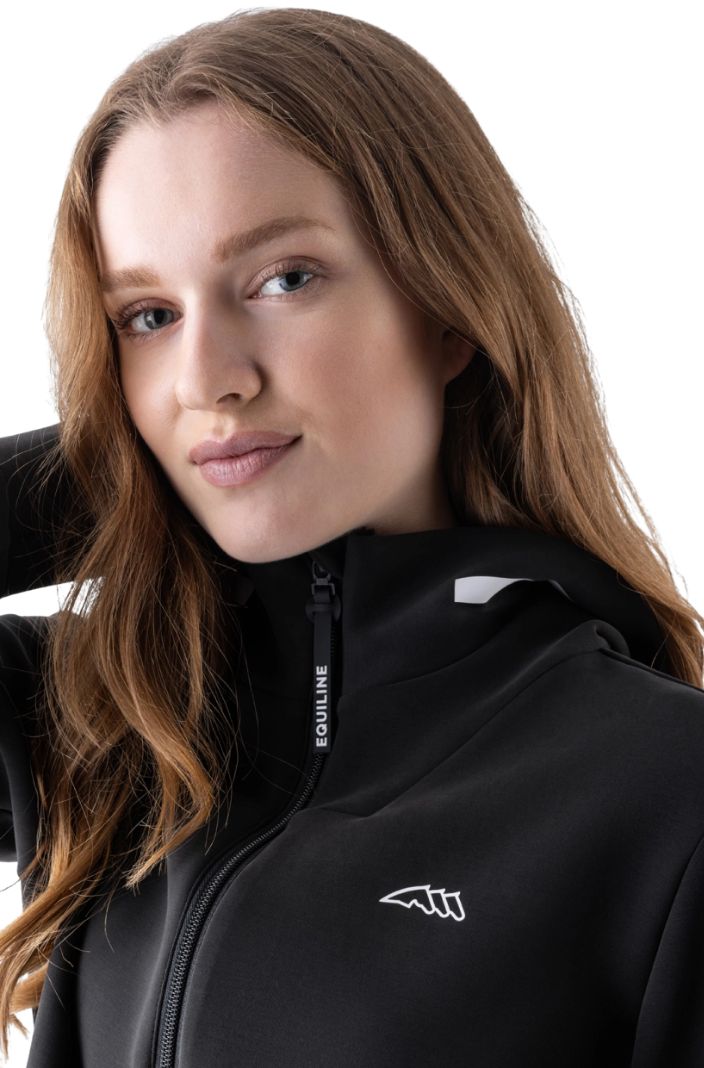 Equiline Sweatjacke Eqcetir Schwarz