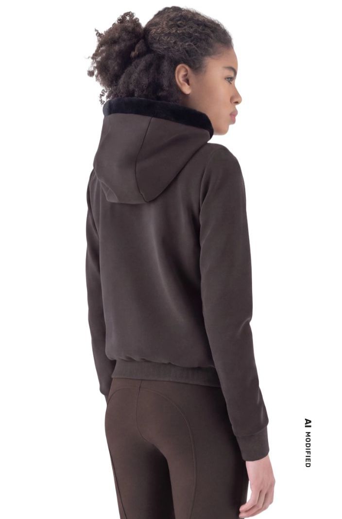 Equiline Sweatjacke Eqgert Coffee Bean