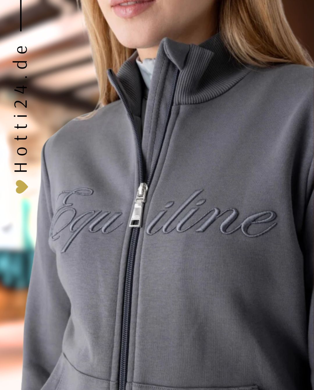 EQUILINE »Trainingsjacke Urban Grey