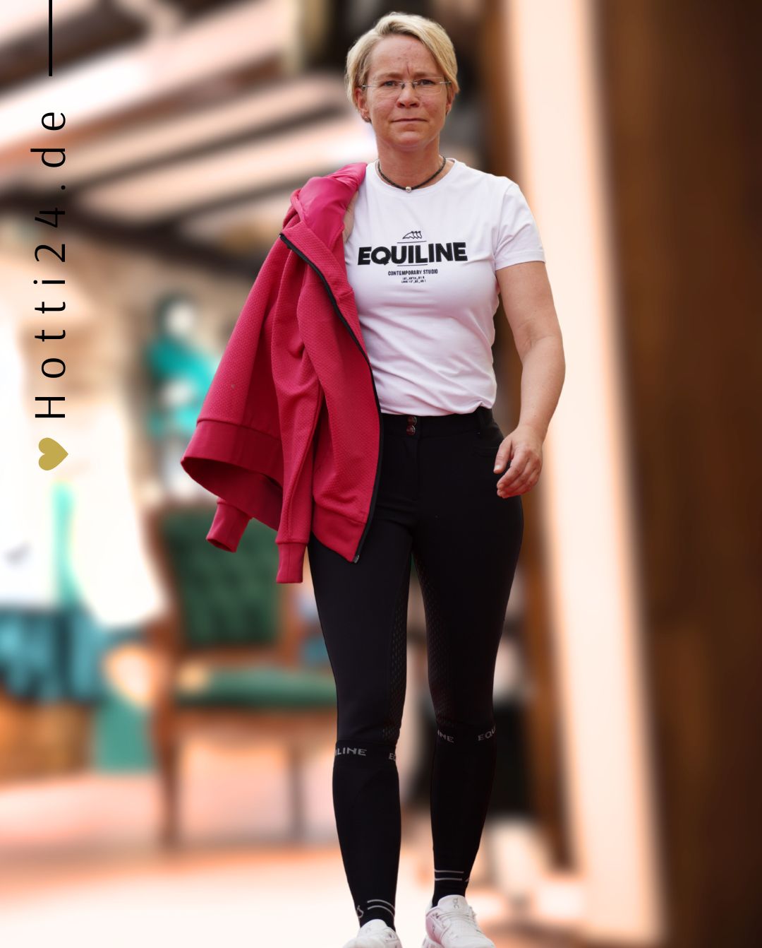 EQUILINE »T-Shirt Chloec White