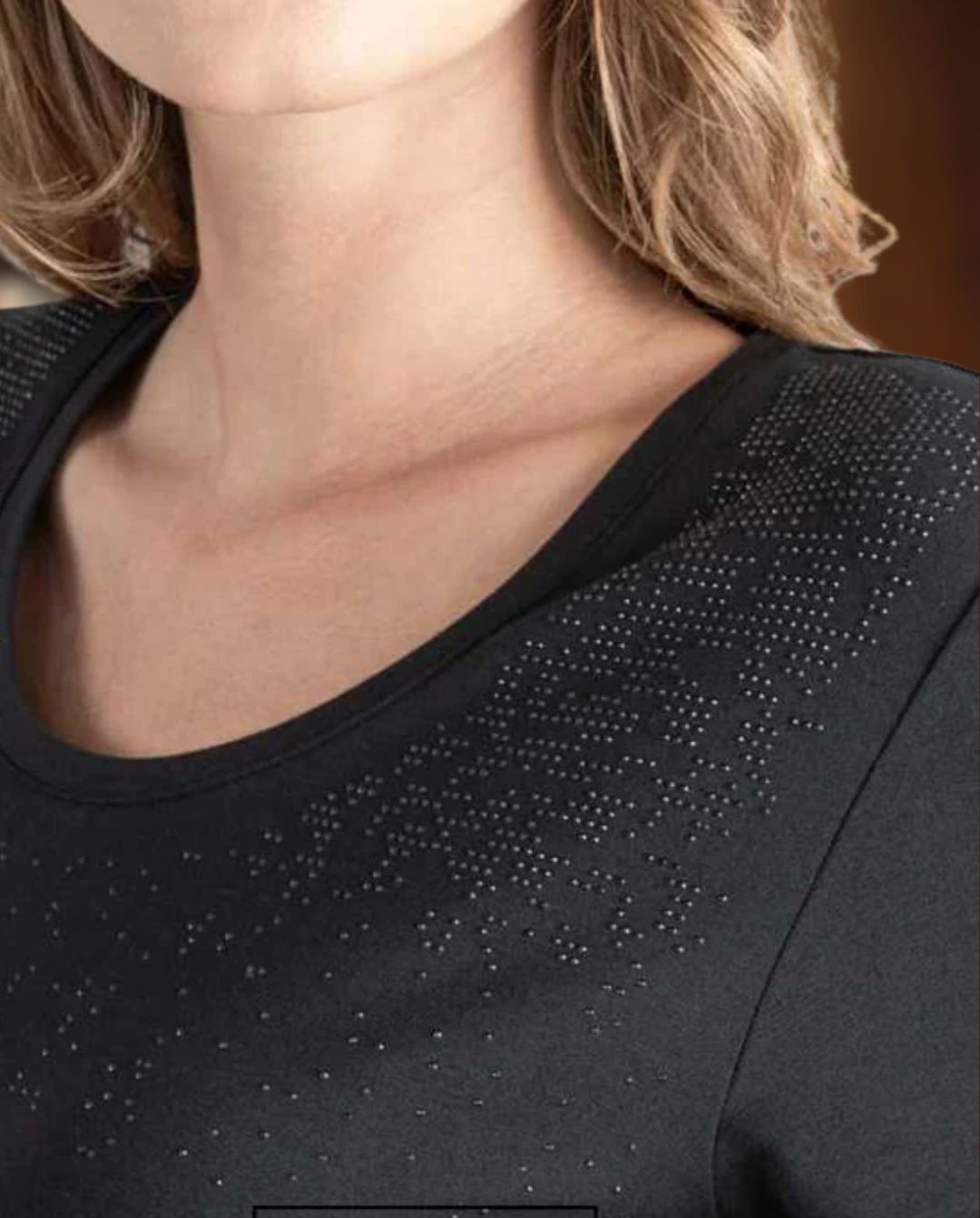 EQUILINE »T-Shirt Gergeg Black
