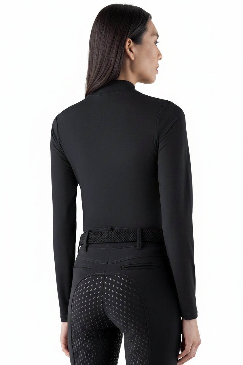 Equiline Reitshirt Langarm Geco Schwarz