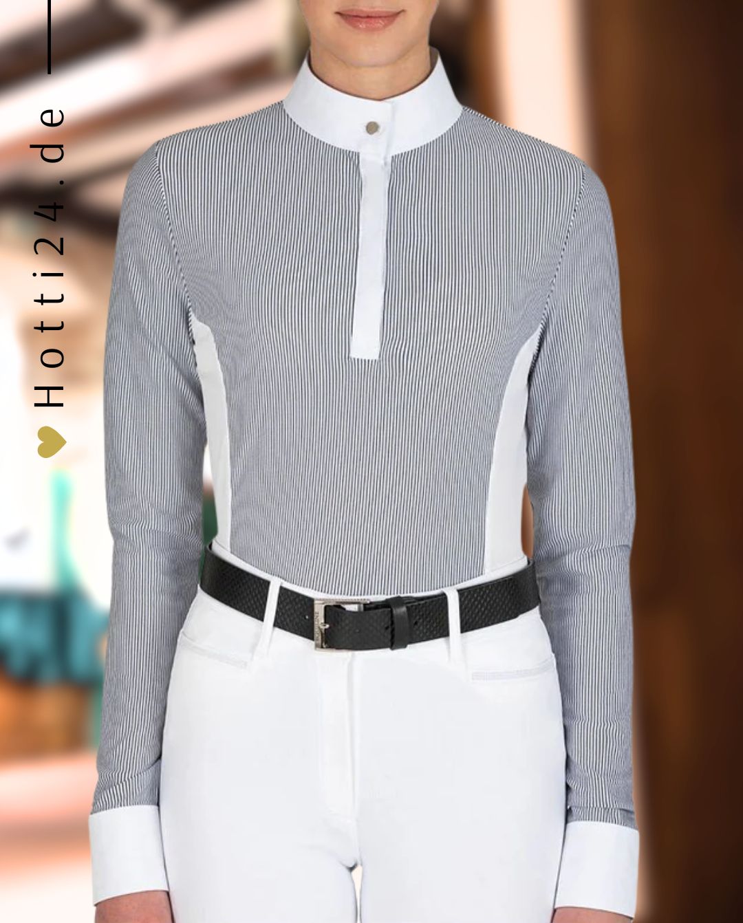 EQUILINE »Turnierbluse Eliciae Diplomatic Blue