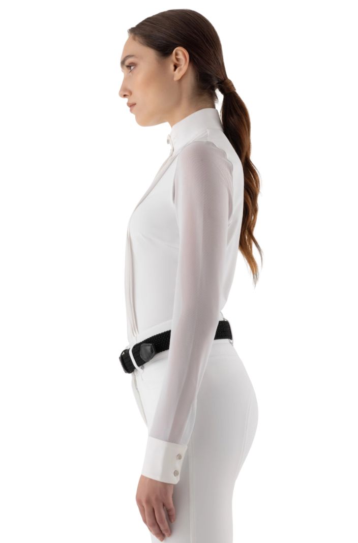 Equiline »Damen Turnierbluse Eqgelsa White