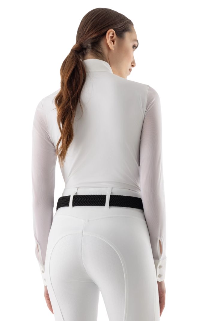 Equiline »Damen Turnierbluse Eqgelsa White
