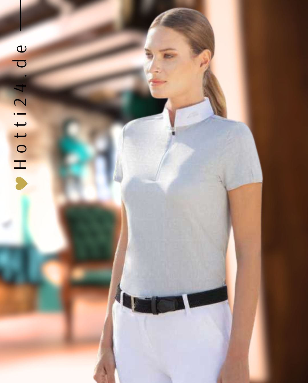EQUILINE »Turniershirt Clarac Ice