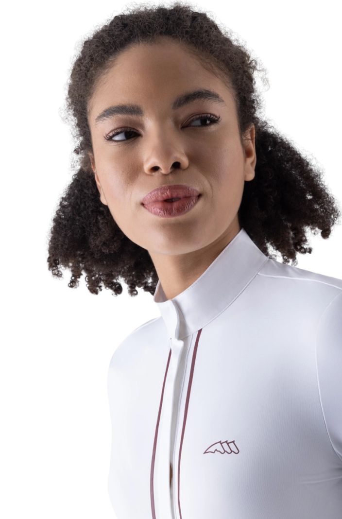 Equiline Turniershirt Eqcolo Weiß