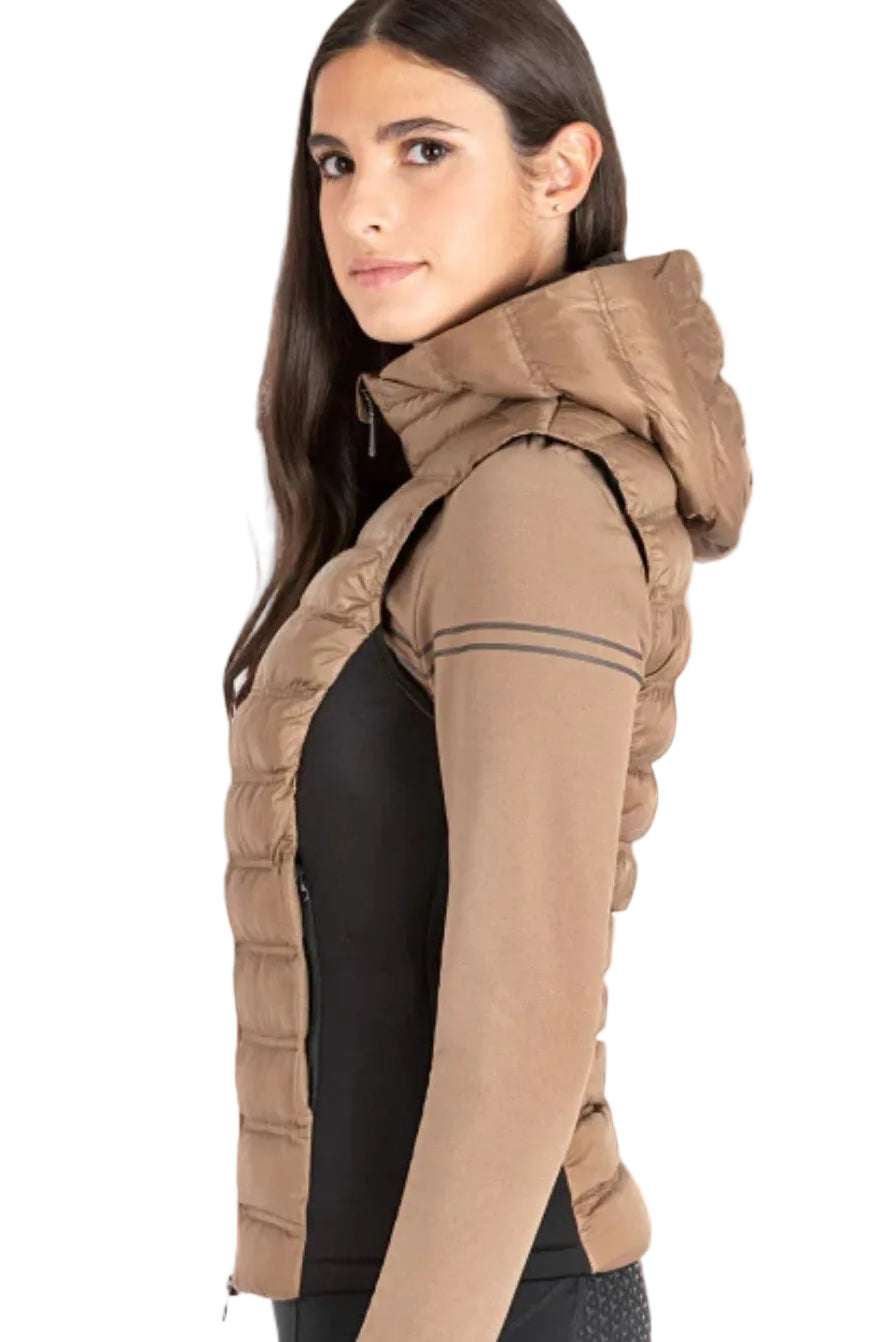 Equiline »Damen Weste Elime Camel