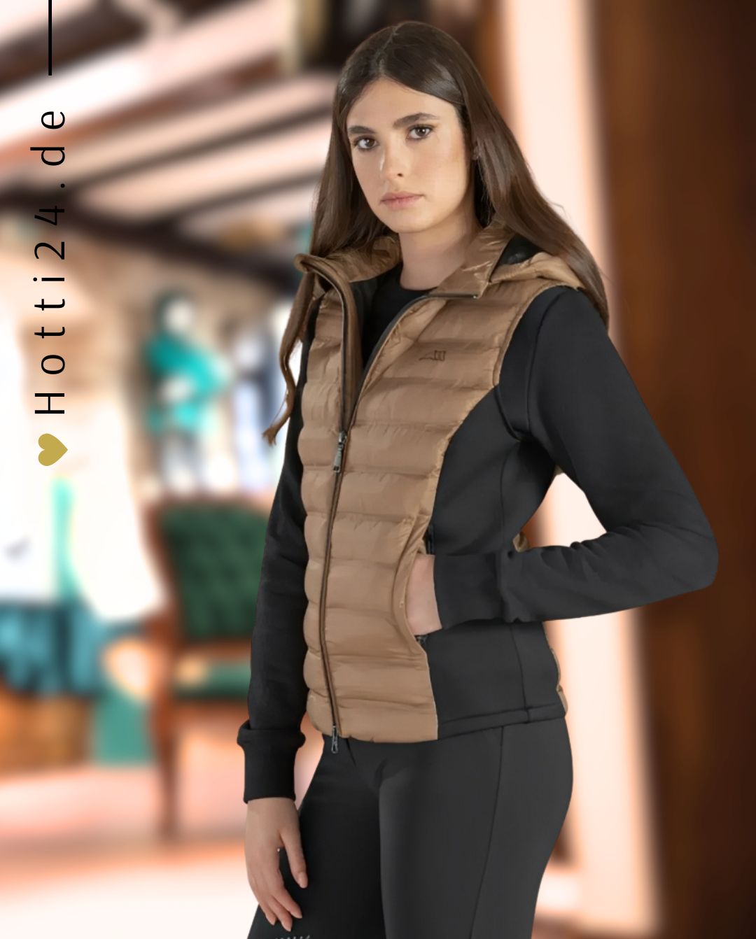 EQUILINE »Weste Elime Camel