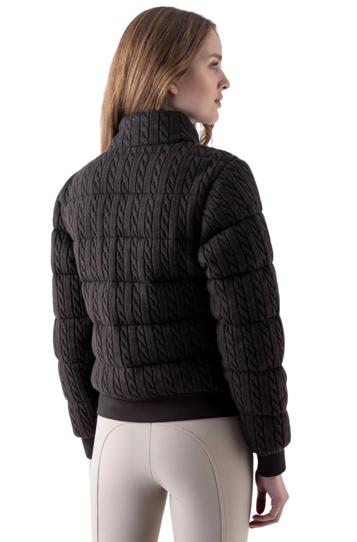 Equiline Wolljacke Eqcomb Coffee Bean