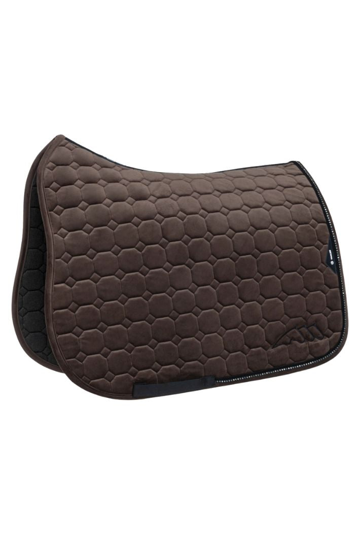 equiline-dressurschabracke-samt-octagon-eqenti-coffee-bean