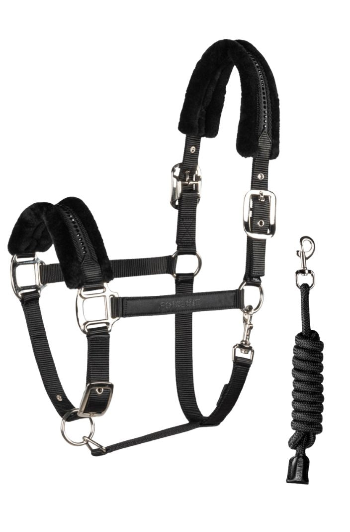 Equiline Halfter Eqglefur Schwarz