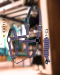 Equiline »Halfter & Strick Set Cuates Patrician Purple