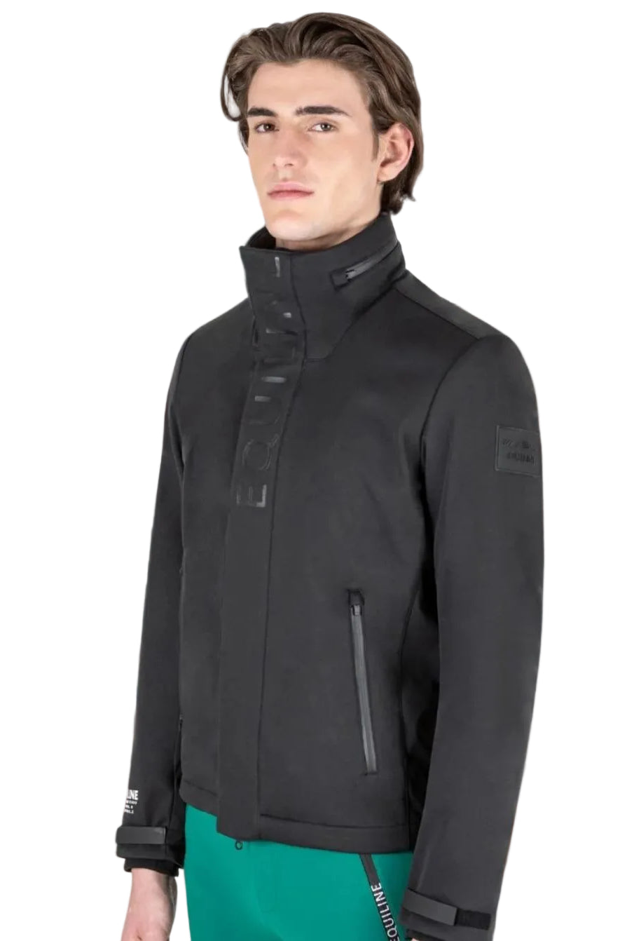 Equiline »Herren Softshelljacke Costec Black