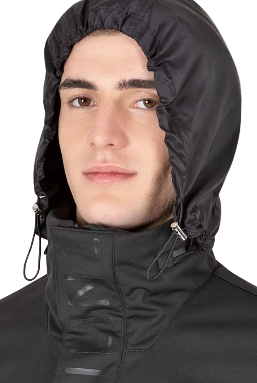 Equiline »Herren Softshelljacke Costec Black