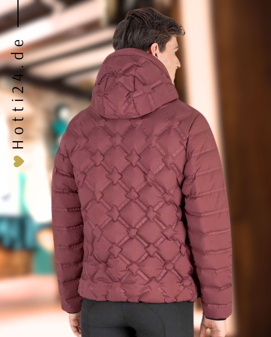 EQUILINE »Winterjacke Curroc Rot