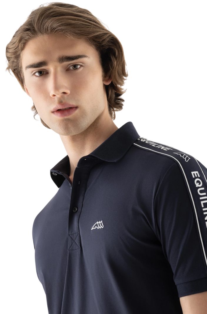 Equiline »Herren Poloshirt Eqcravet Blue