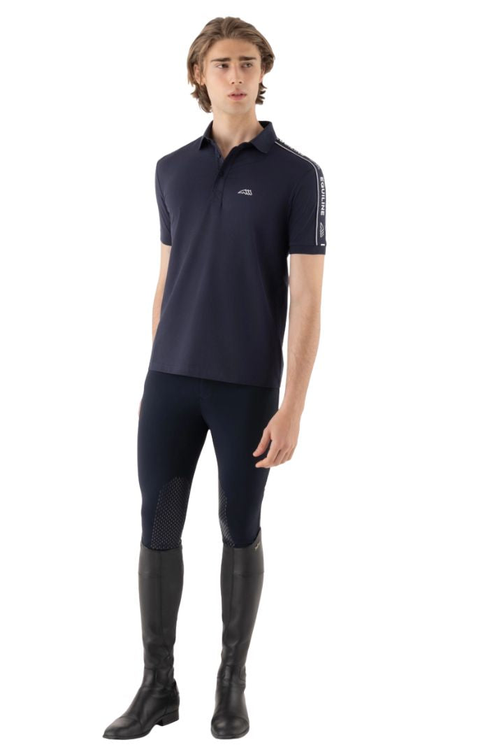 Equiline »Herren Poloshirt Eqcravet Blue
