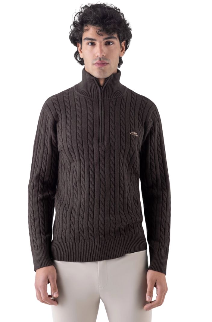 Equiline Herren Pullover Eqcoco Coffee Bean