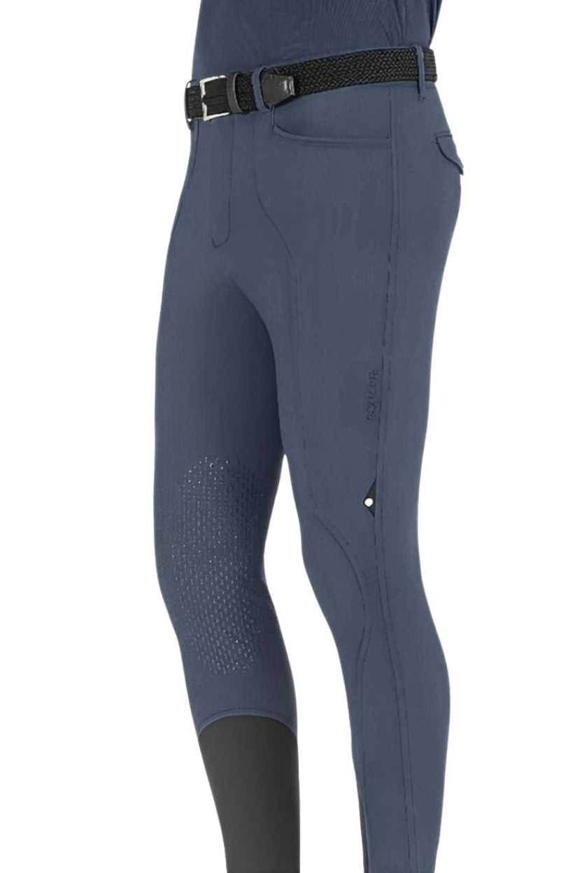 Equiline »Herren Reithose Edukek KnieGrip Diplomatic Blue