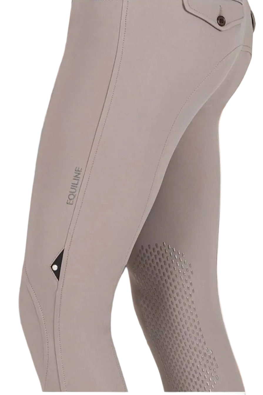 Equiline »Herren Reithose Edukek KnieGrip Deep Sand