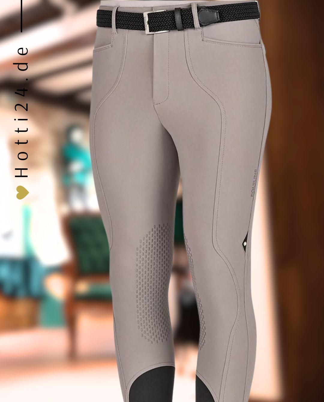 EQUILINE »Reithose Edukek KnieGrip Deep Sand