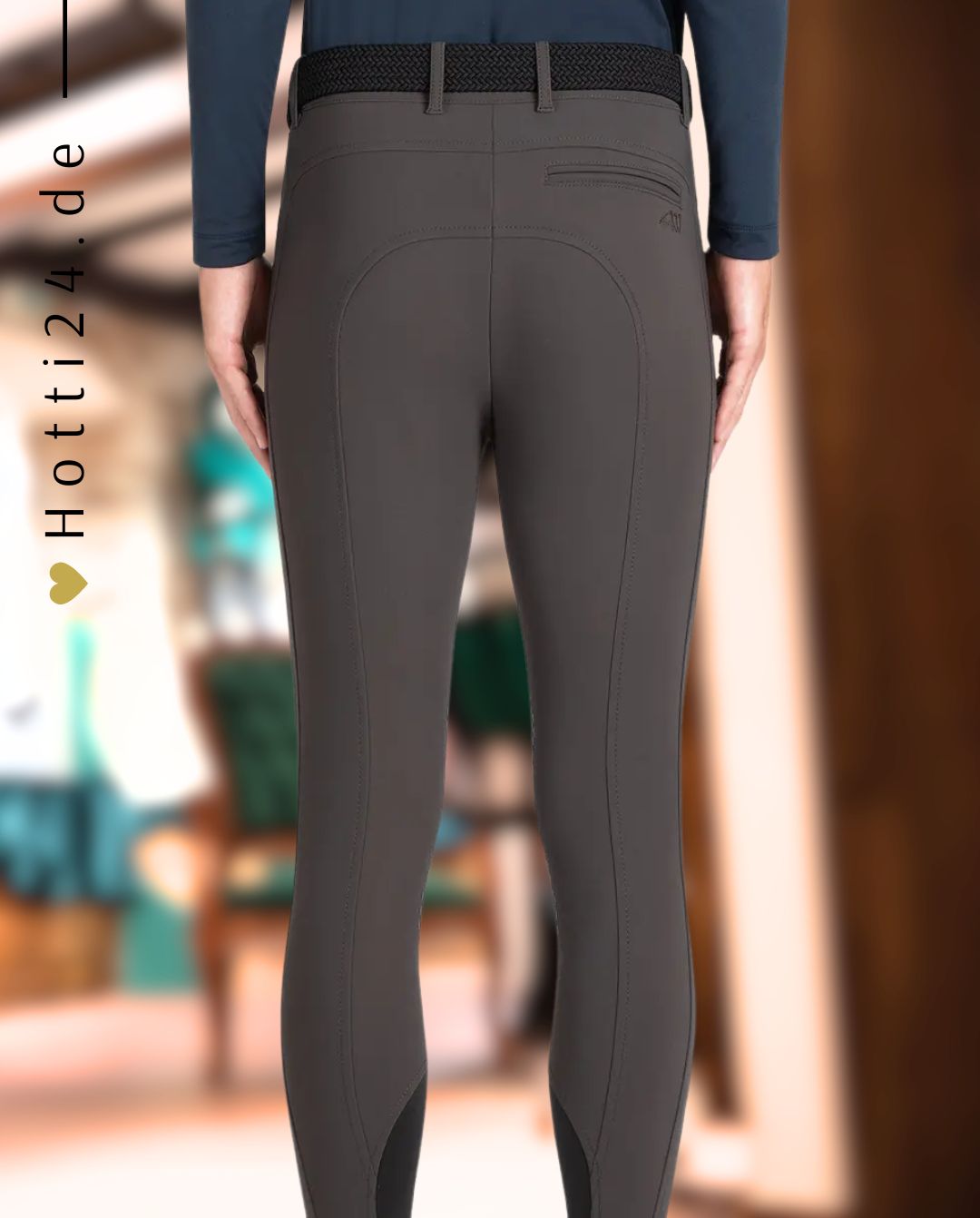 EQUILINE »Reithose Elark KnieGrip Lakritze