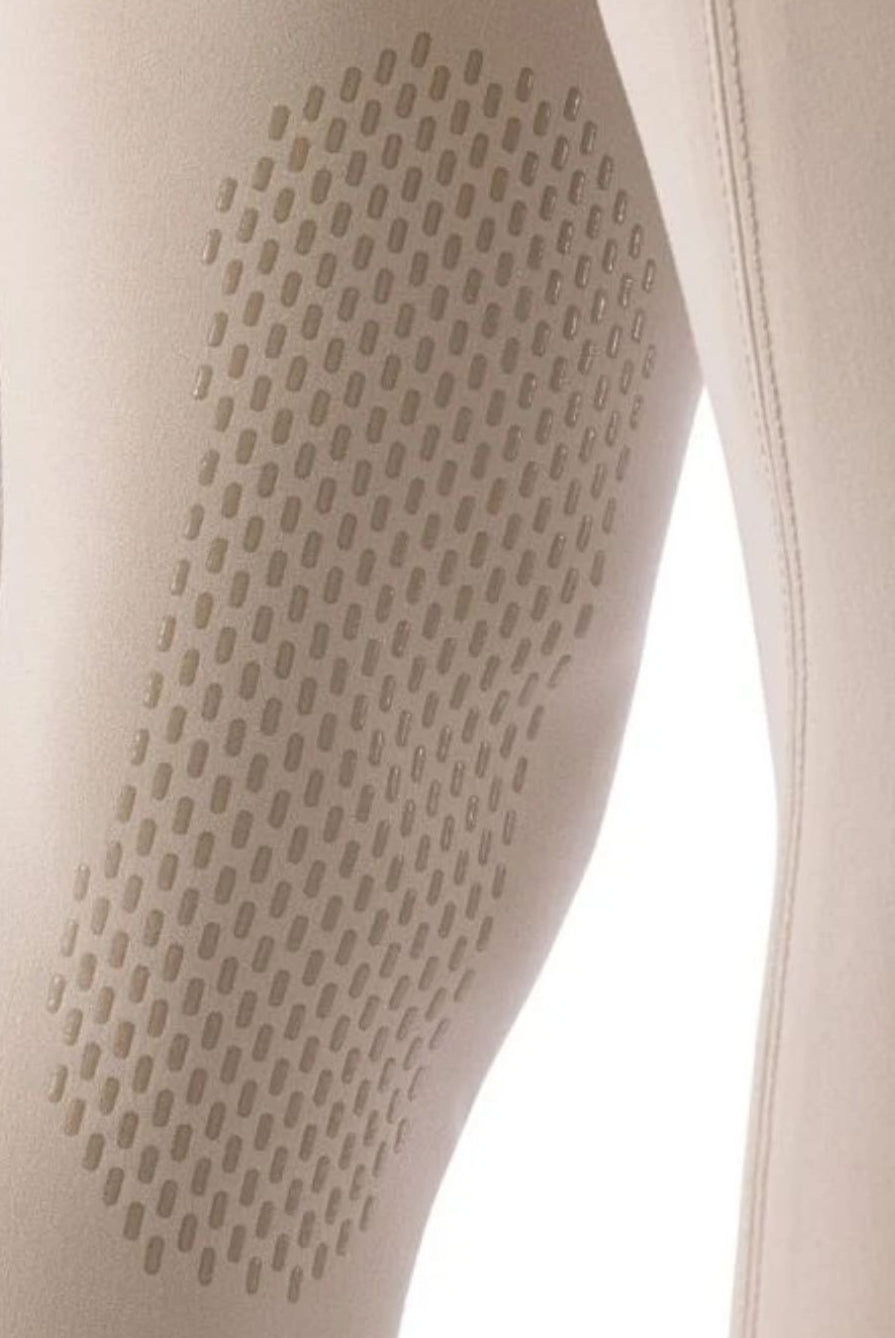 Equiline "Men's Breeches Willow Knee Grip Beige
