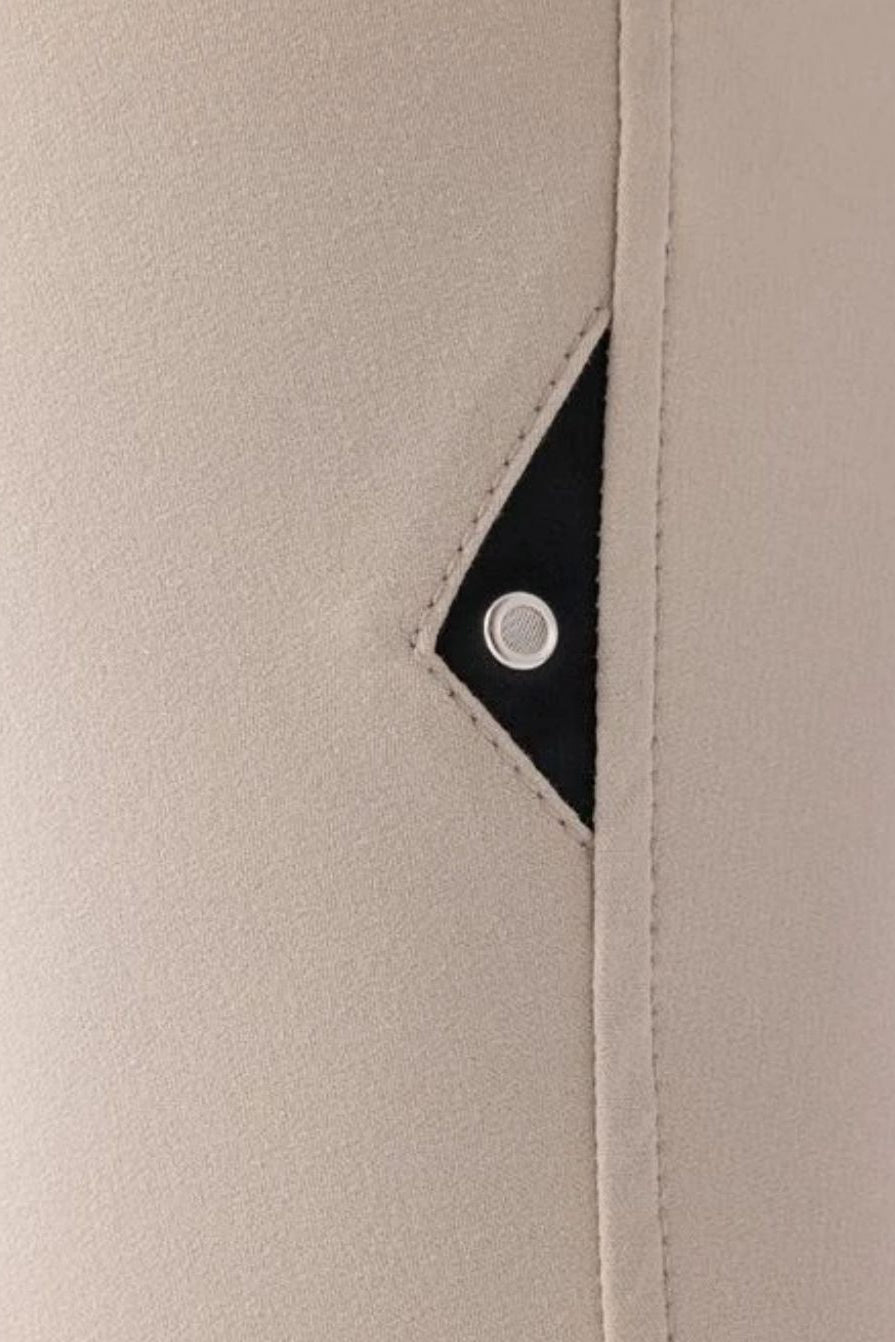 Equiline "Men's Breeches Willow Knee Grip Beige