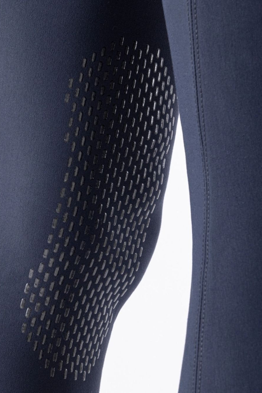 Equiline "Men's Breeches Willow KnieGrip Blue