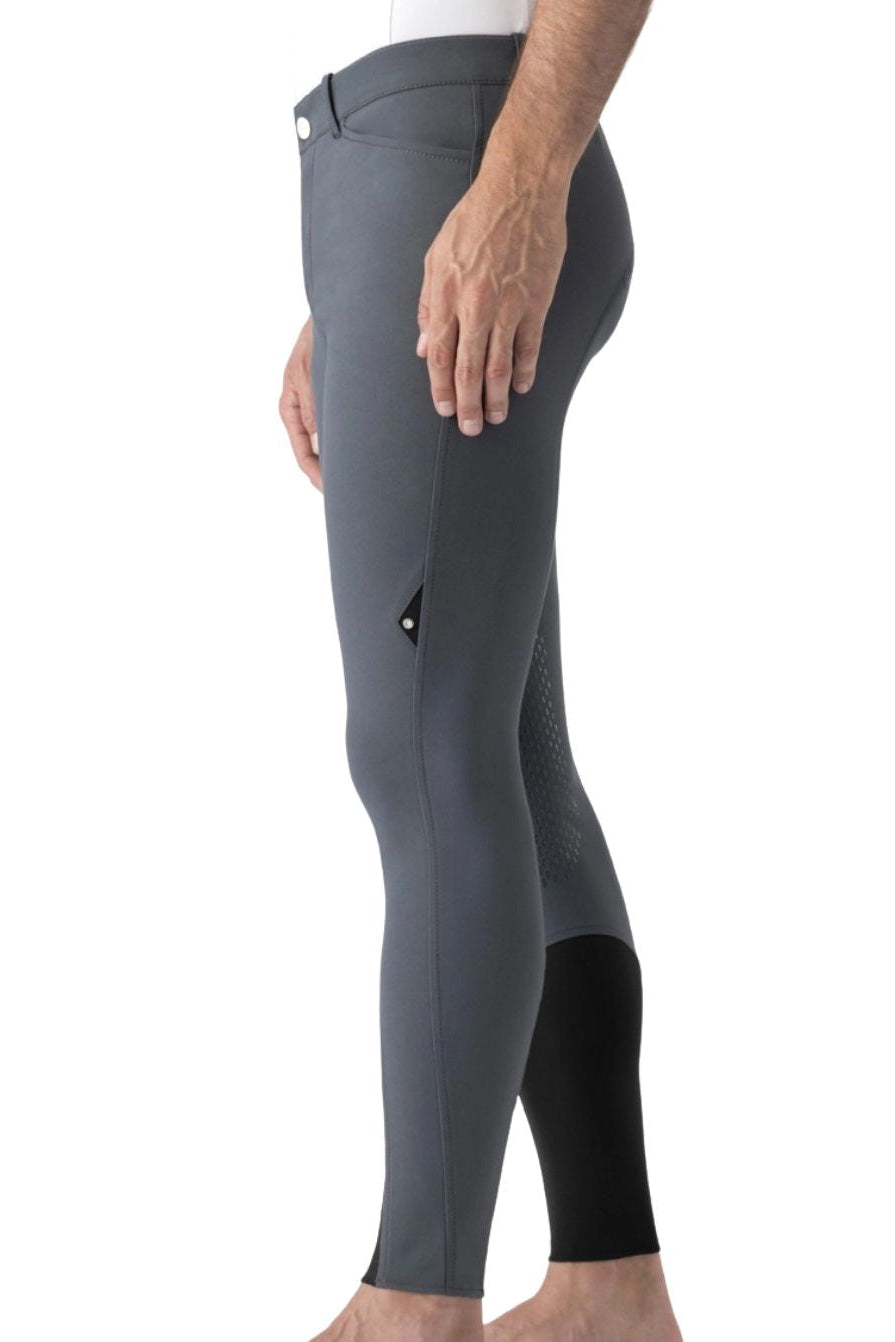 Equiline »Herren Reithose Willow KnieGrip Grey