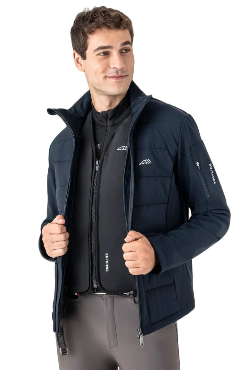 Equiline »Men's Softshell Jacket Exot Blue