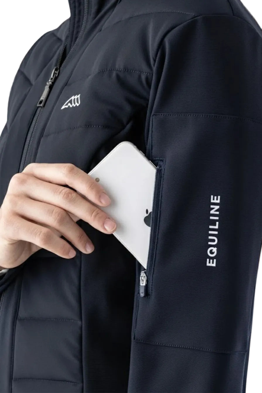Equiline »Men's Softshell Jacket Exot Blue