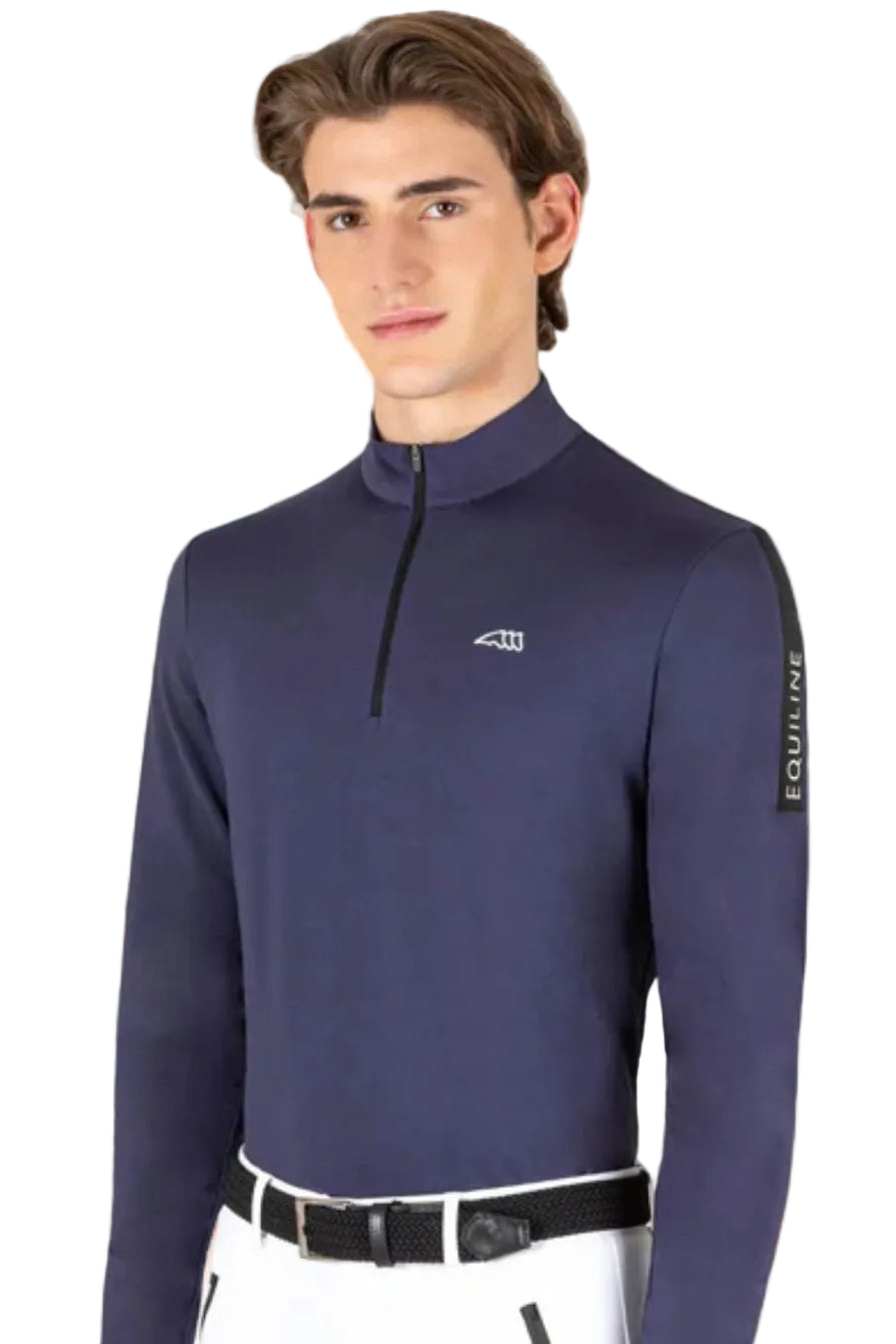 Equiline »Herren Reitshirt langarm Cesko Cobalt