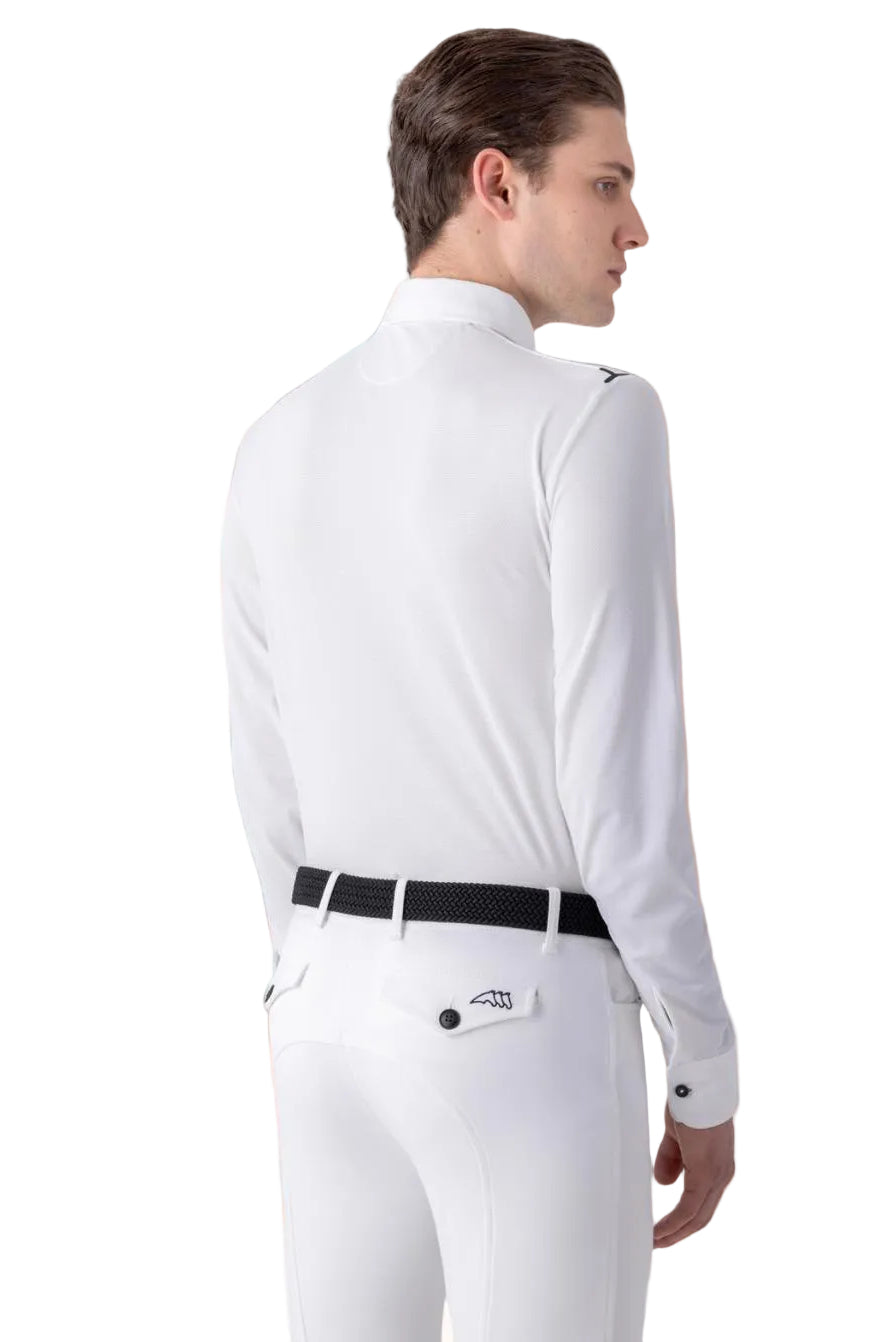 Equiline »Herren Turnierhemd Curtiek Sleet Grey