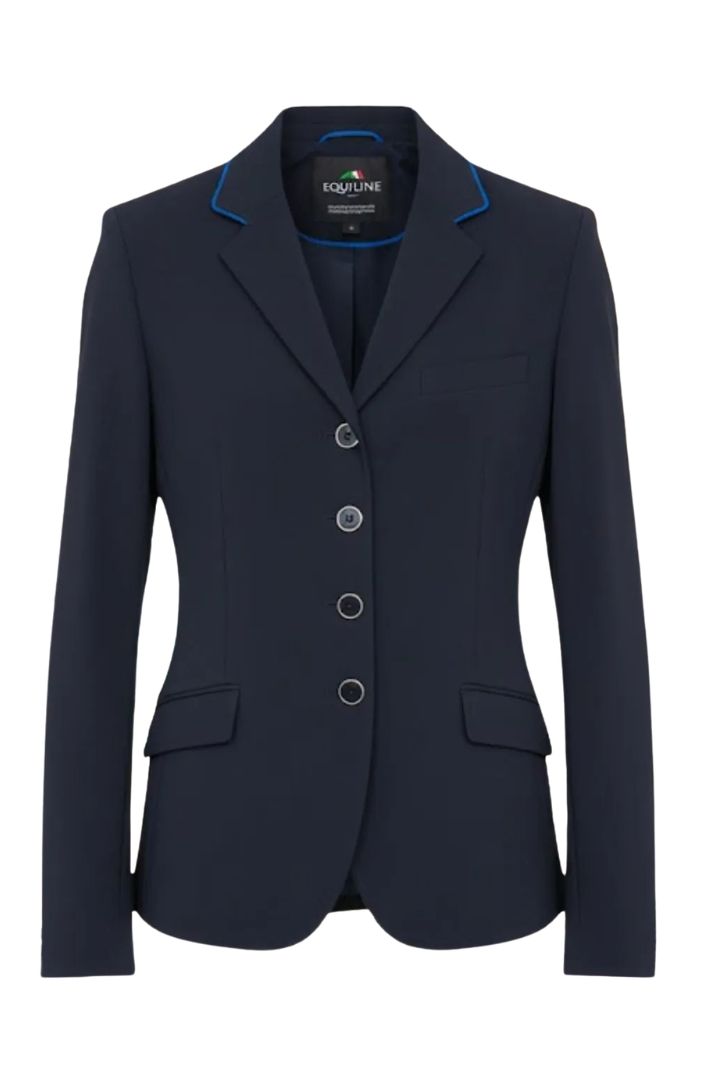 Equiline Herren Turniersakko Giacca Blue Royal