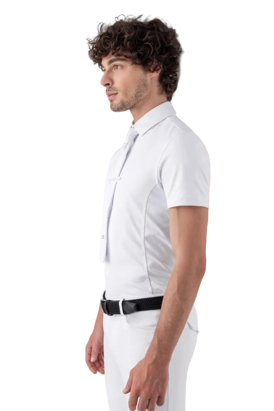 Equiline »Men's Competition Shirt Victork White