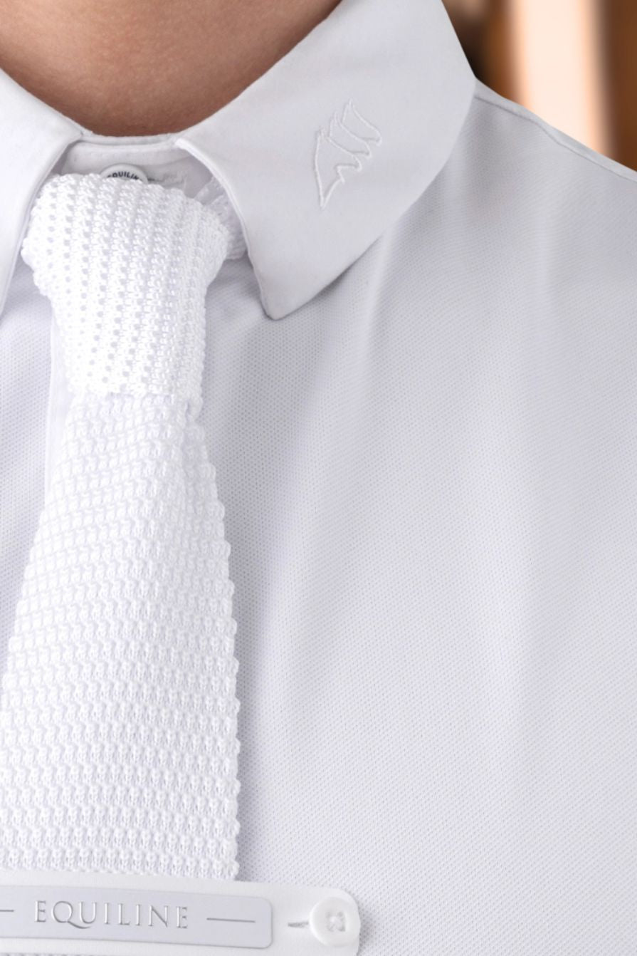 Equiline »Men's Competition Shirt Victork White
