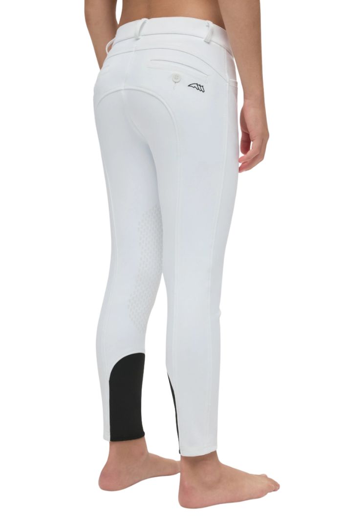 Equiline Reithose Eqjhoank KnieGrip Weiß