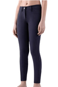 Equiline Kids' Riding Breeches Jhoank Knee Grip Blue