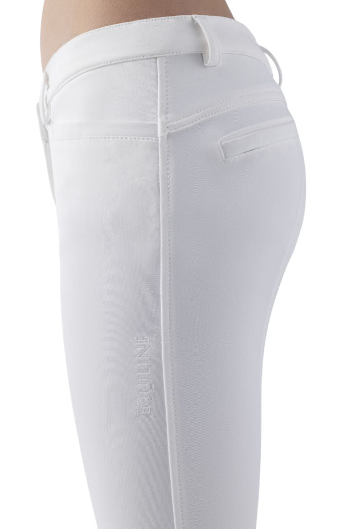 Equiline Reithose Jinak KnieGrip Weiß