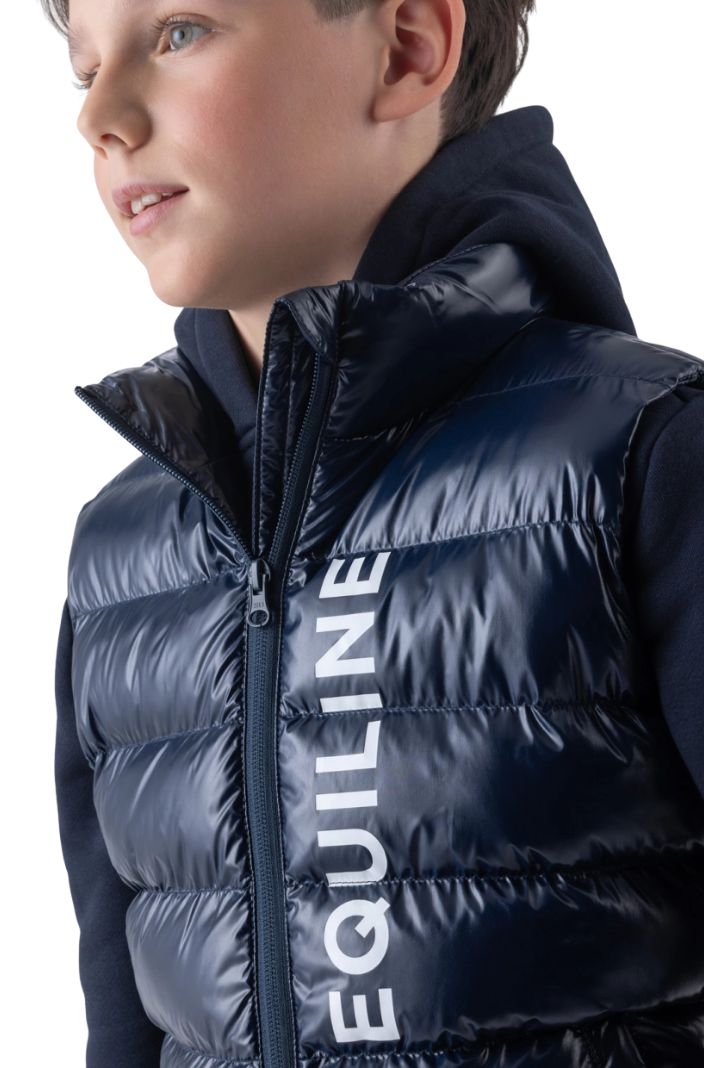 Equiline Steppweste Eqcest Blau