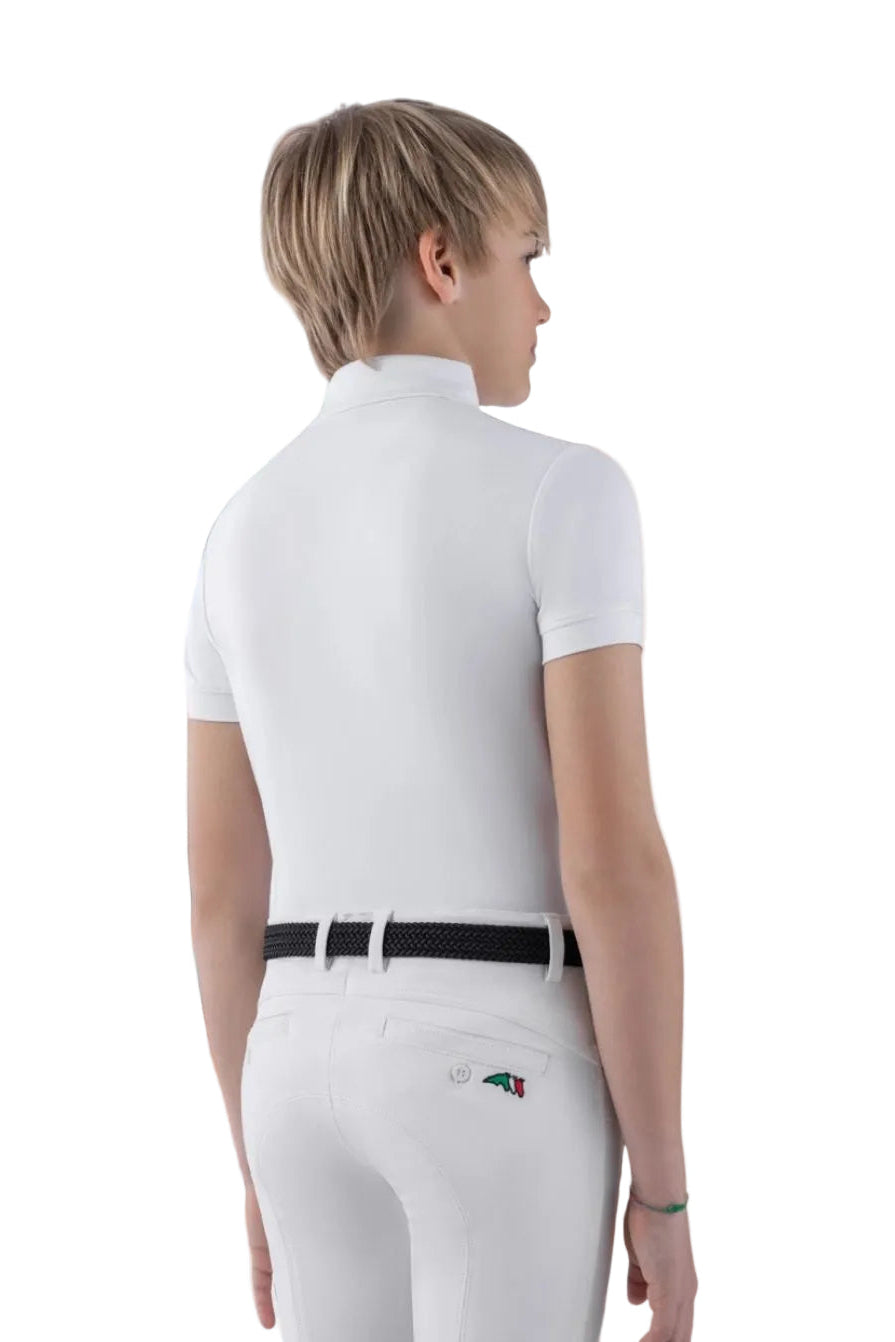 Equiline Turniershirt Jeremyk Weiß