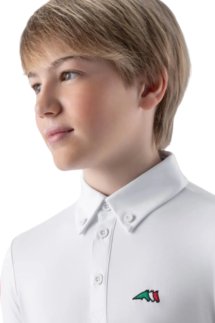 Equiline Turniershirt Jeremyk Weiß