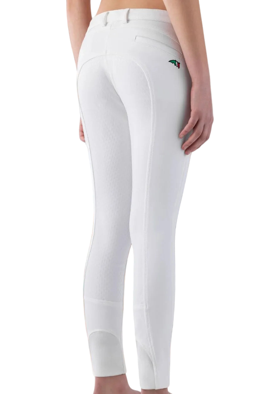 Equiline Kinder Reithose Jaklink FullGrip White