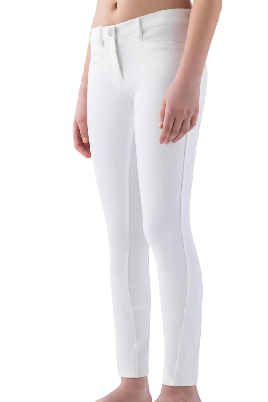 Equiline Kinder Reithose Jaklink FullGrip White