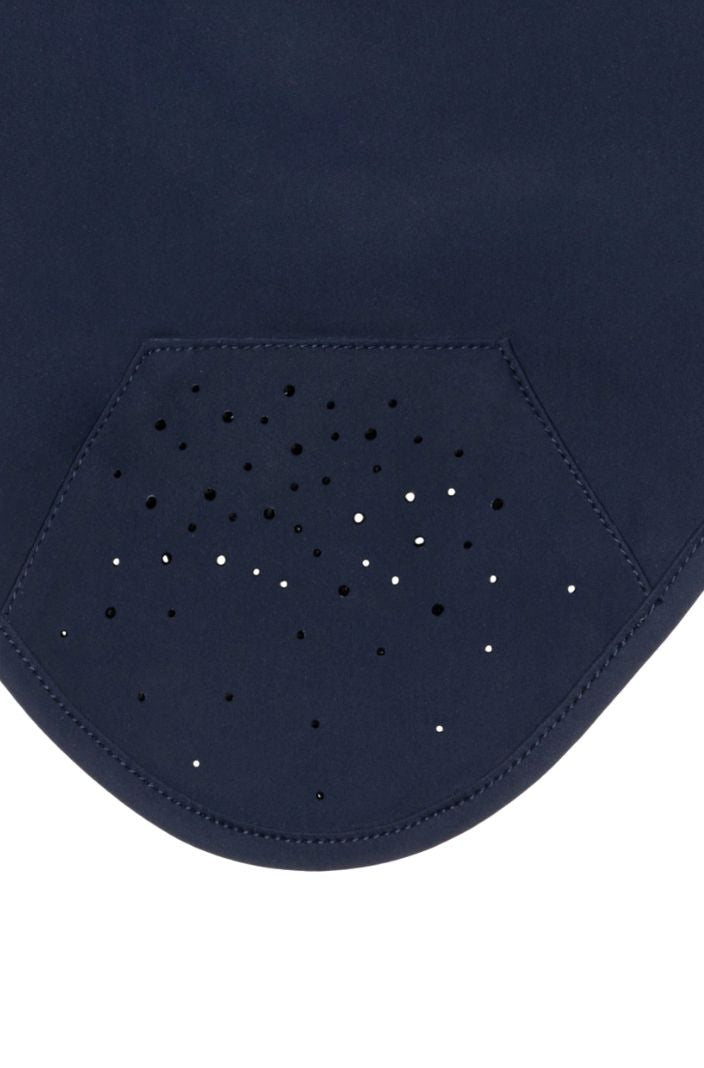 Equiline Fliegenhaube Eqtech Rhinestone Blue