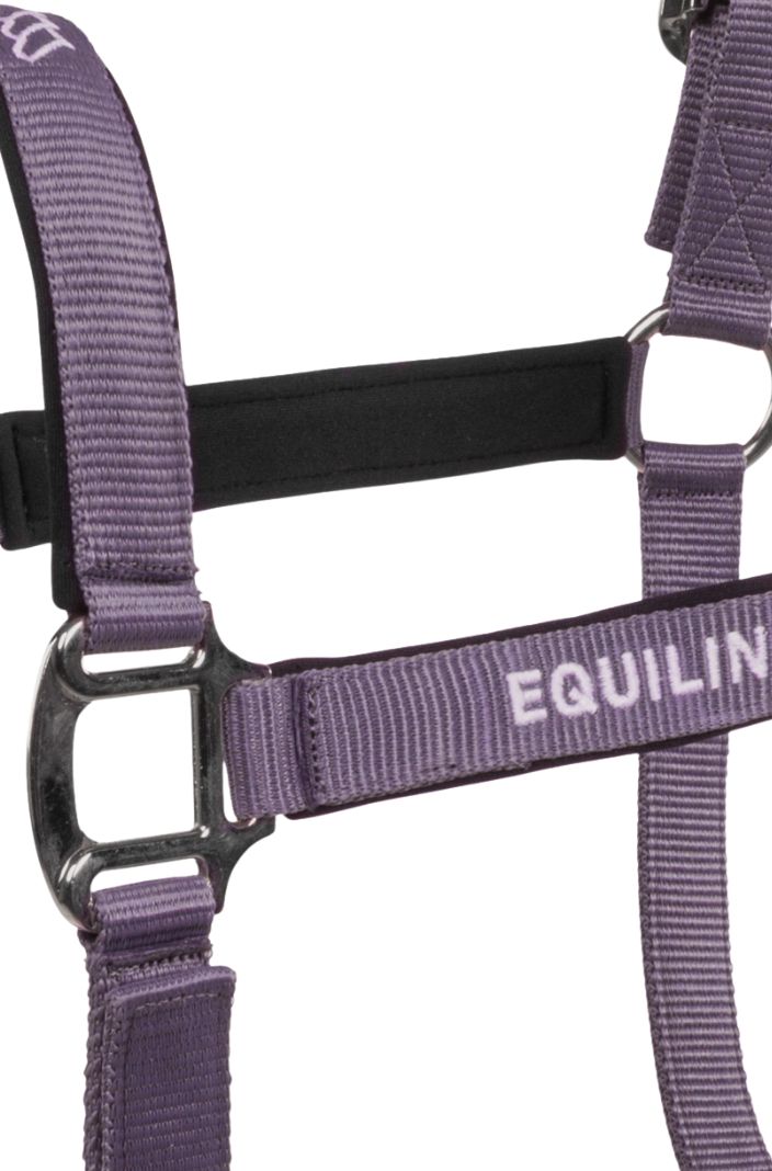 Equiline »Halter & Lead Rope Set Eqcalong Mauve