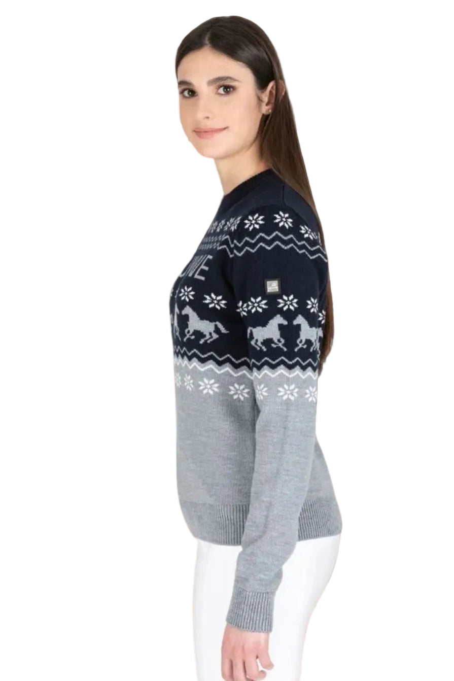 Equiline »Damen Pullover Nitan Navy