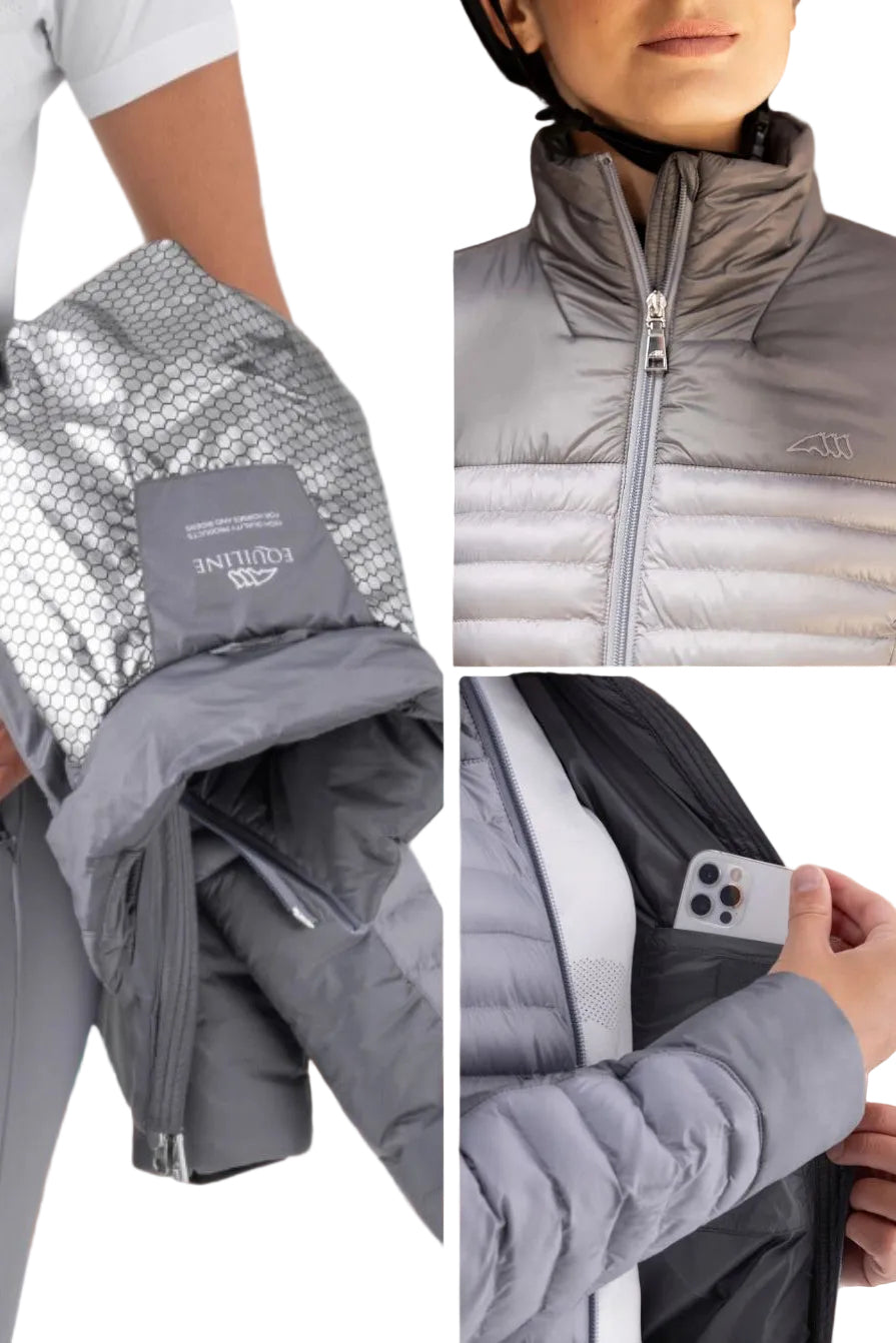 Equiline Steppjacke Ekimo Silver